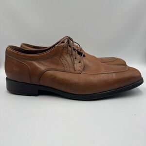 Johnston & Murphy Stanton Runoff sheepskin leather oxford dress shoe Size 15M